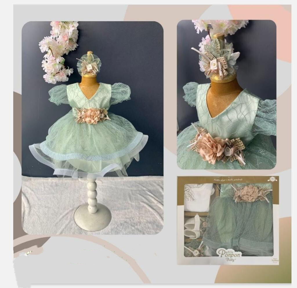 Groene jurk/set