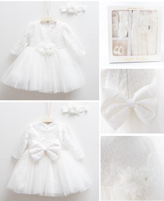 Witte jurk/set
