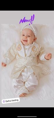 Besnijdenis pakje met zwaard Maat:68/74