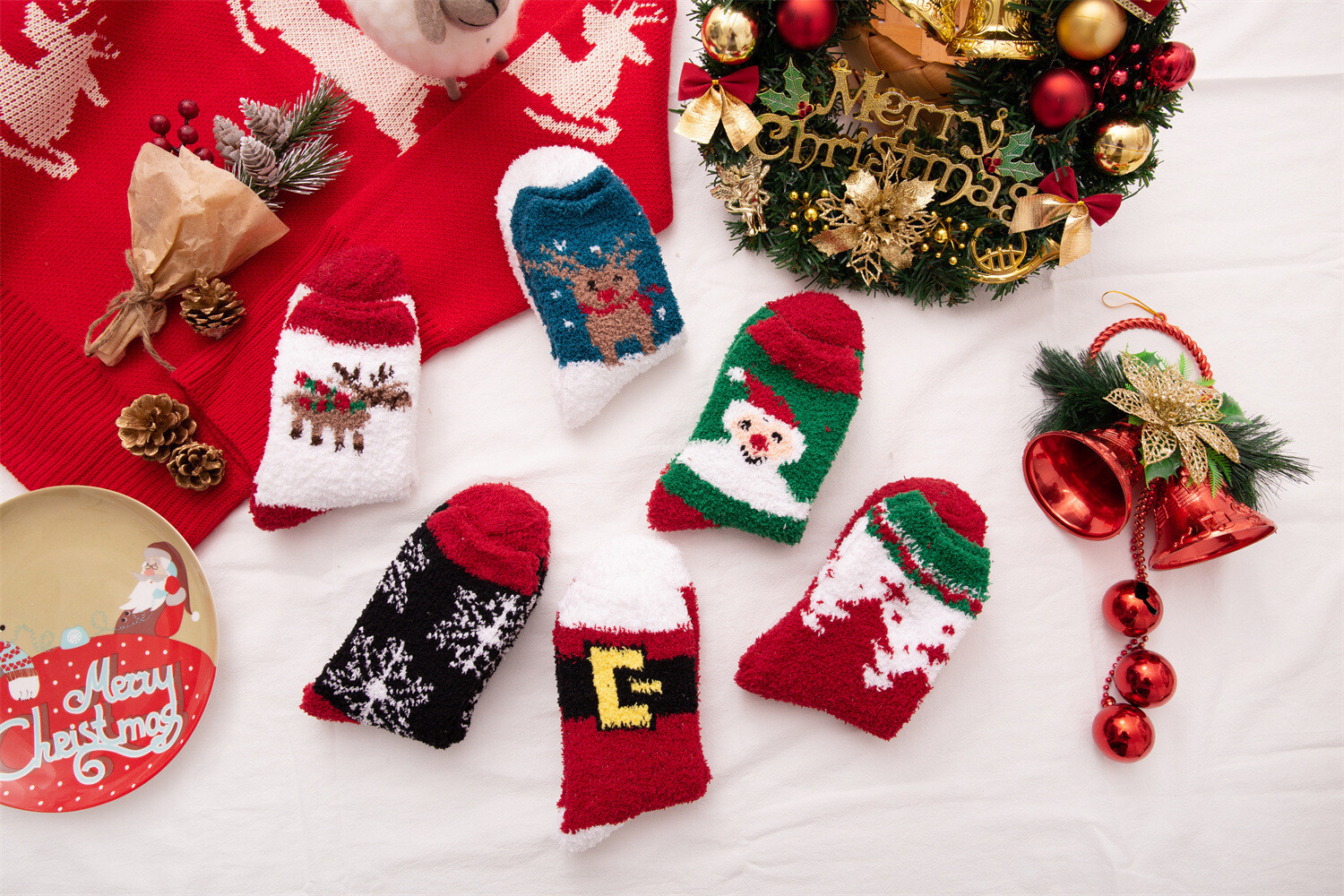 Cozy Christmas Socks for the Whole Family! AS seen on TikTok 🎁🎅🎄