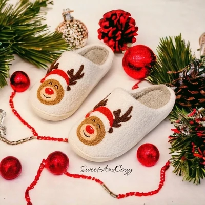 Cozy Christmas Unisex Slides - As seen on TikTok