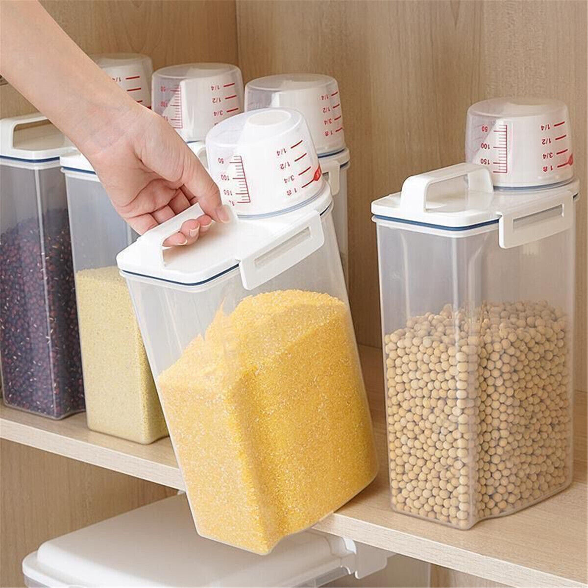 Portable Plastic Food Storage Box