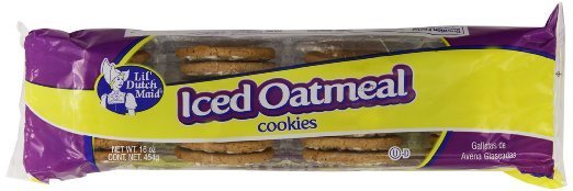 Iced Oatmeal Cookies