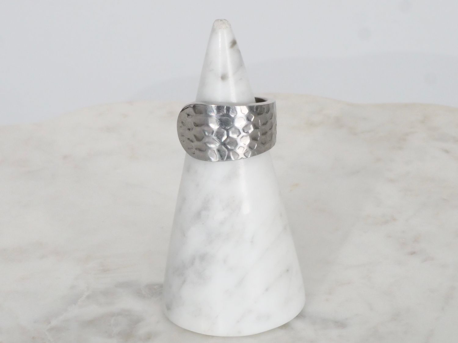 Hammered Silver