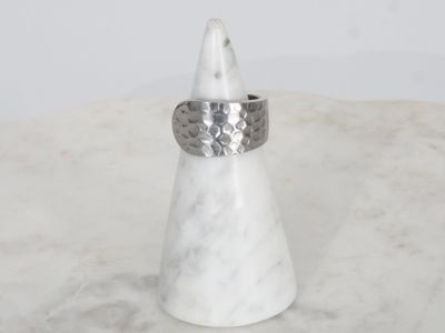 Hammered Silver