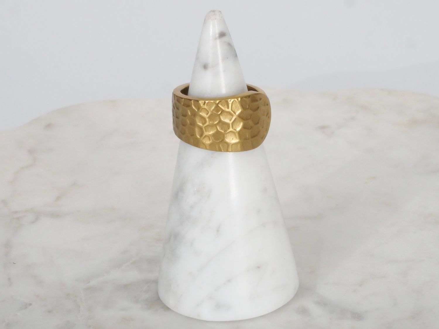 Gold Hammered