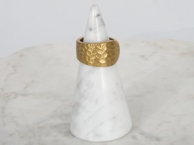 Gold Hammered