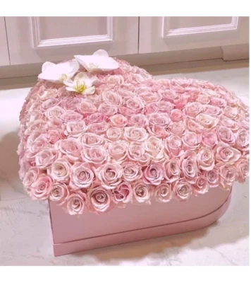 The Big Heart Pink 3D