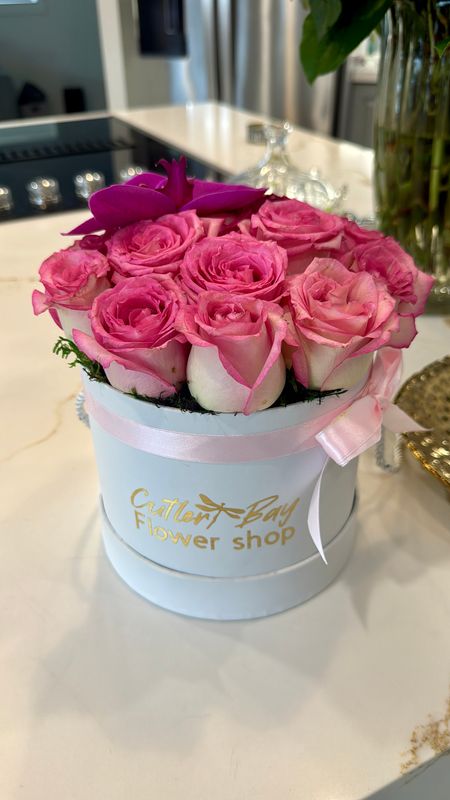 Beautiful Roses in a Box