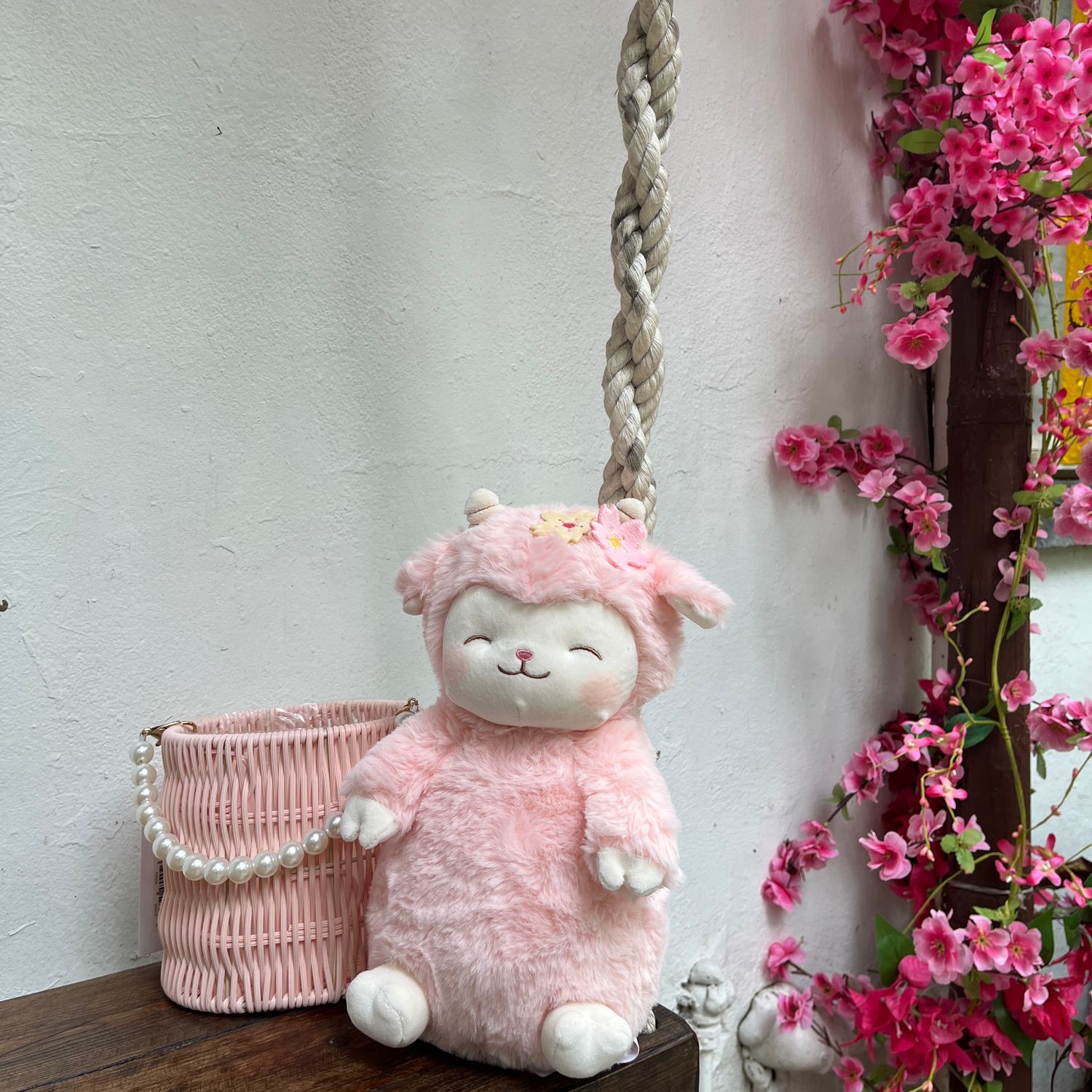 Pink Lamb Plush 9.5in
