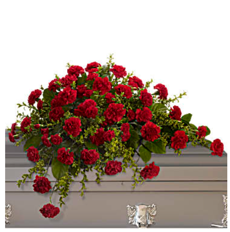 Peaceful Serenity Casket Spray Peaceful Serenity Casket Spray