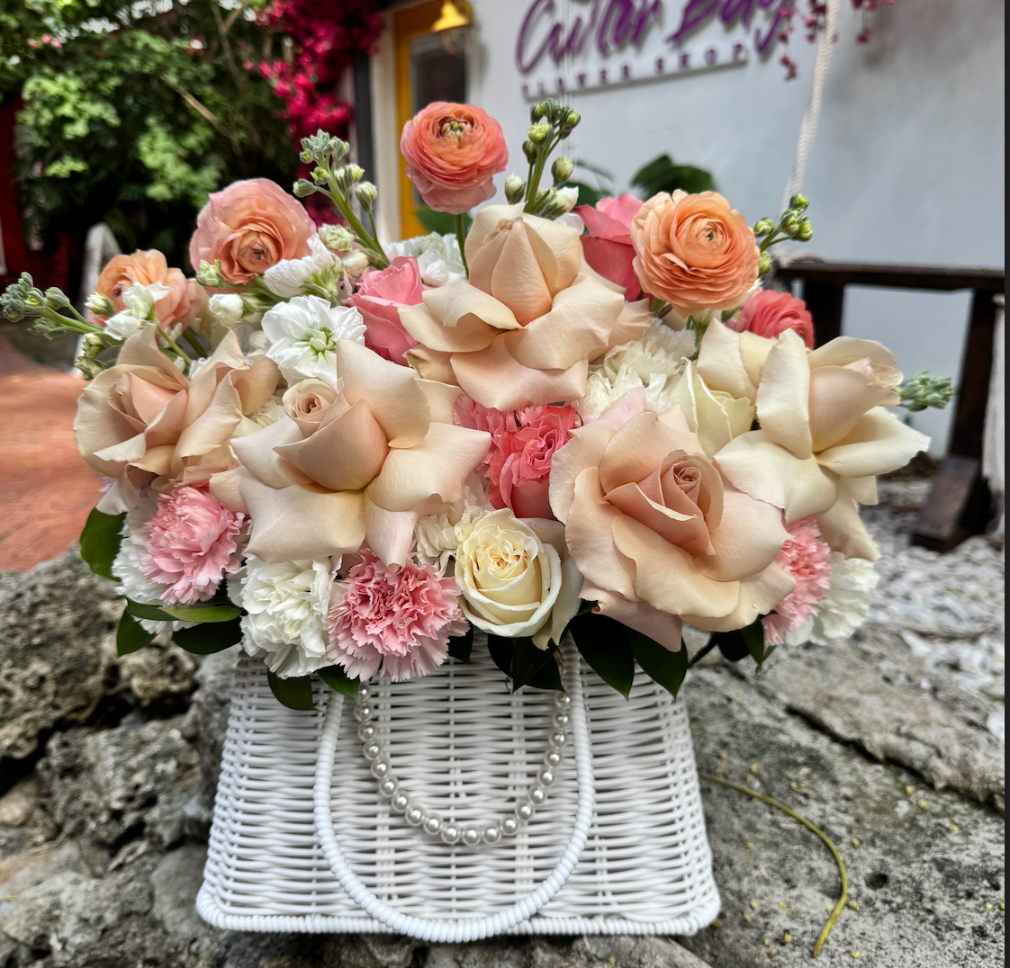 Floral Garden Basket