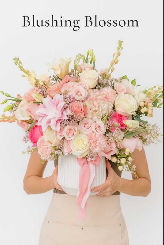 Blush Garden Luxury Floral Arrangement