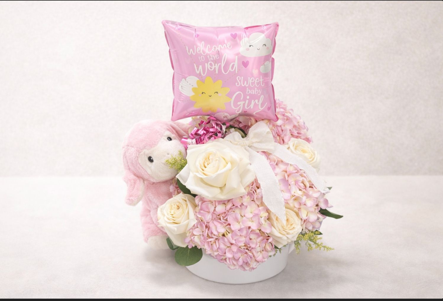 Sweet Baby Girl Floral Arrangement Sweet Baby Girl Floral Arrangement
