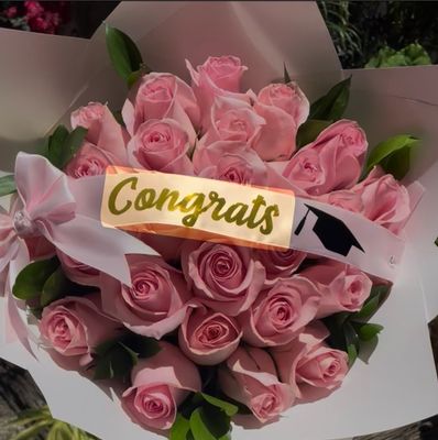 Graduation Bouquet 25 roses Graduation Bouquet 25 roses