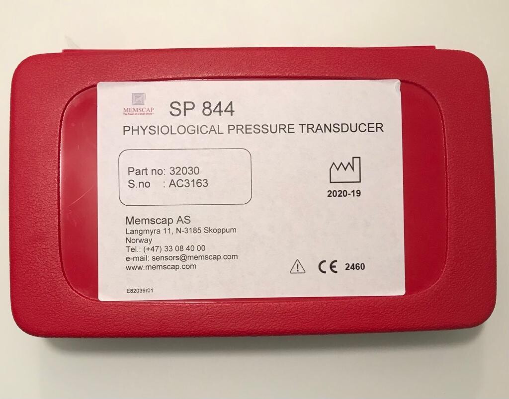 Physiological Pressure Transducer Memscap SP844