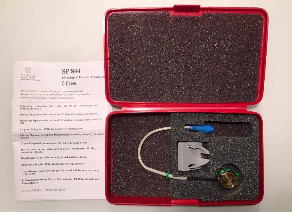 Physiological Pressure Transducer Memscap SP844