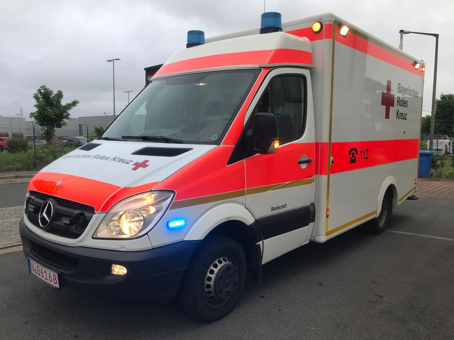 RTW Rescue Ambulance Mercedes-Benz Sprinter W.A.S.-Aufbau