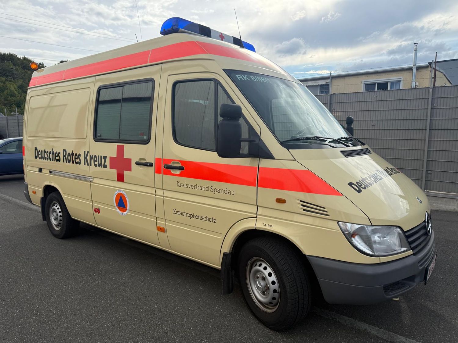 Ambulance KTW MB 313 CDI Sprinter W.A.S. 4-Strechers+4-Seats