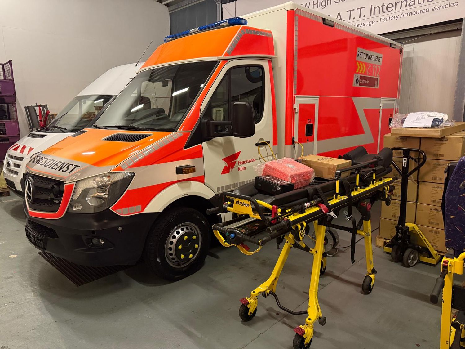 RTW Mercedes Benz Sprinter 516CDI, W.A.S.-500