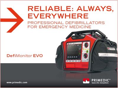 12-Channel Defibrillator Primedic DefiMonitor EVO-IV