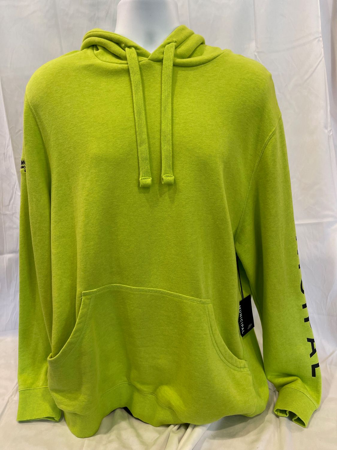 Municipal Gameday Hoodie - Lime - Large