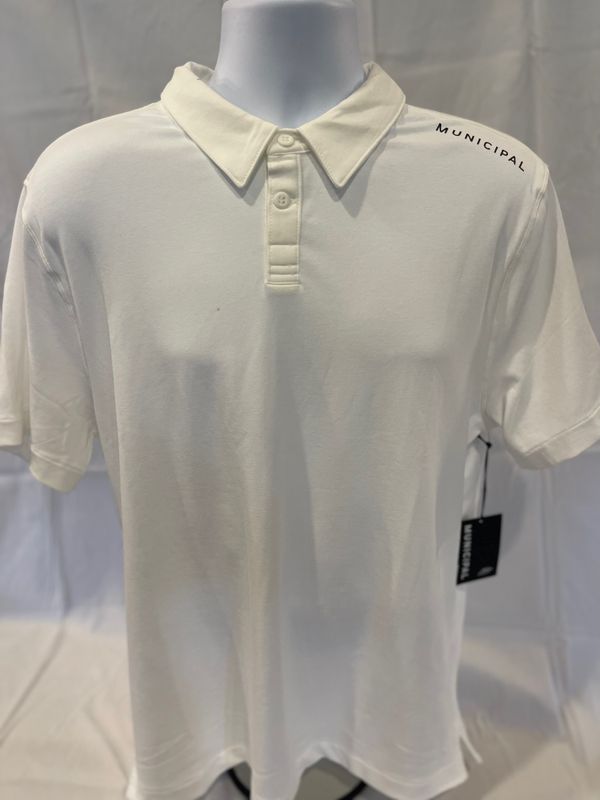 Municipal Sportcross Polo White - XL