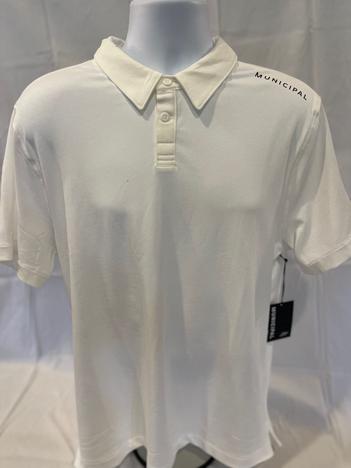 Municipal Sportcross Polo White - L