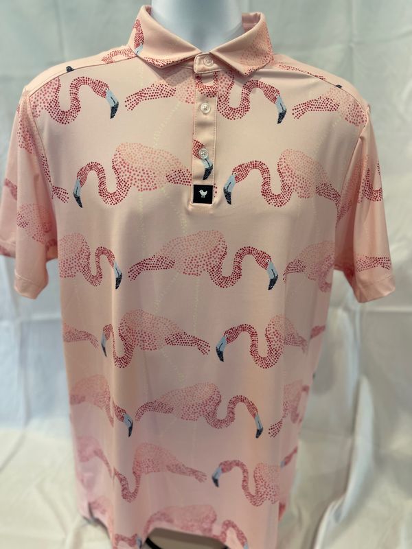 Bad Birdie Polo Pinkie Promise- Medium