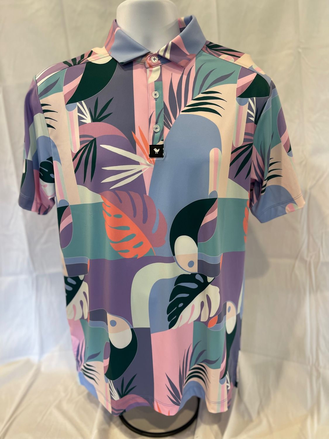 Bad Birdie Monstera Core Polo MNS - L