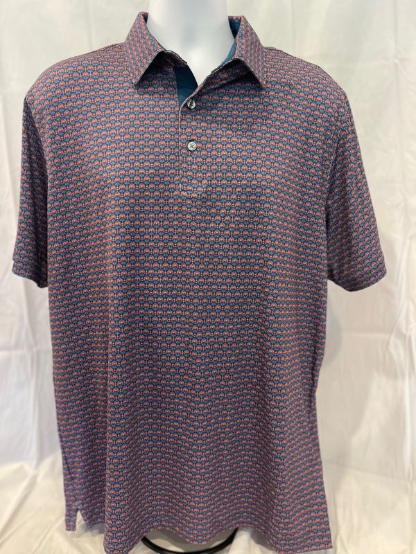 Puma Mattr palm deco polo Lrg