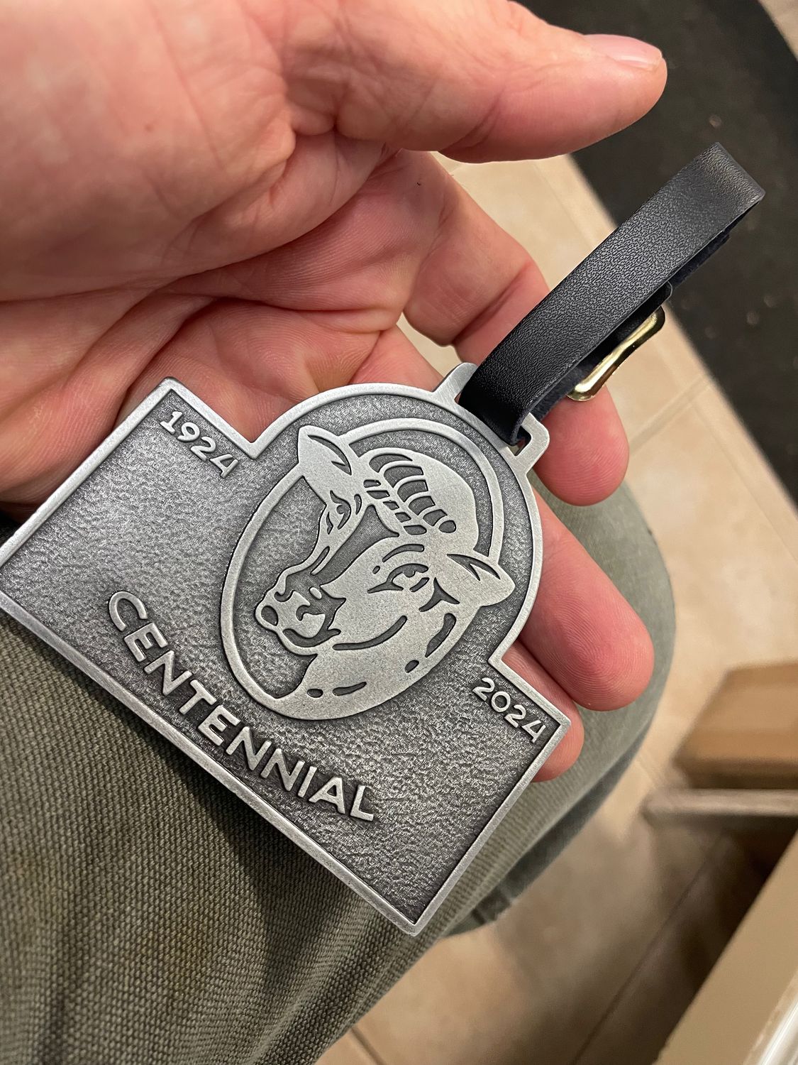 Centennial Bag Tag