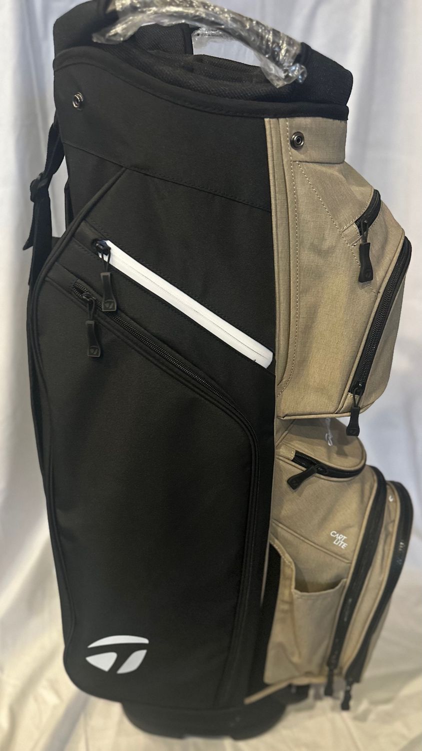 TaylorMade Cart Lite Bag (blk/tan)