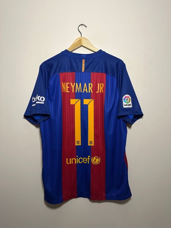 Neymar JR FC Barcelona home football shirt (XL)