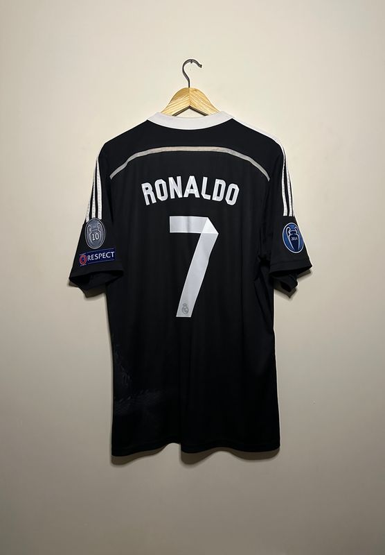 Cristiano Ronaldo Real Madrid CF 2014-15 third football shirt (XL)