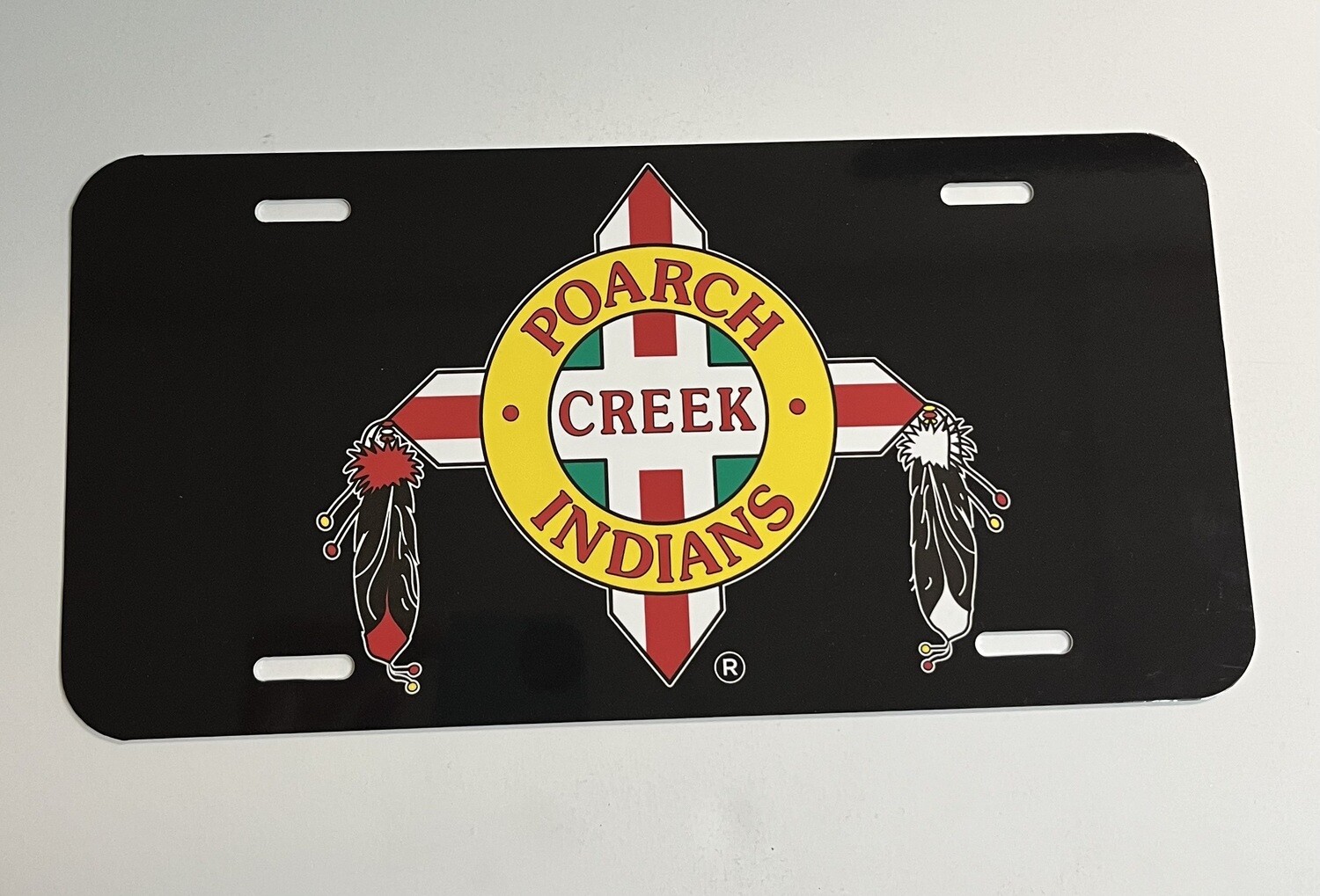 Tribal Logo Car Tag