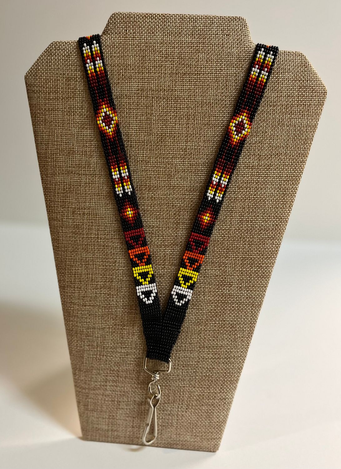 Flat Beaded Lanyards