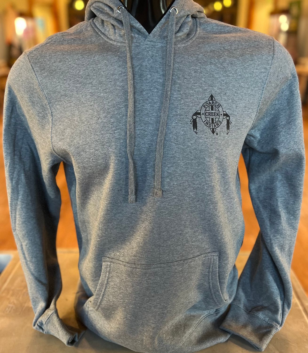 District V.I.T. Fleece Logo Hoodie, Color: Grey Frost, Size: Small
