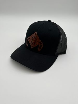 Leather Patch Hat