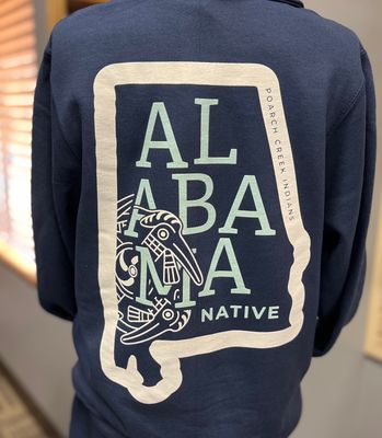 Port and Company Alabama Native Zip-Up Sweatshirt