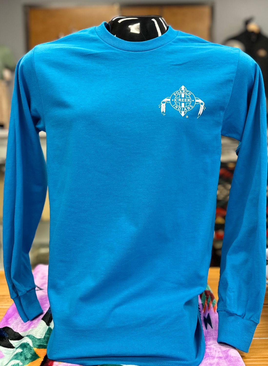 Long-sleeve logo shirt