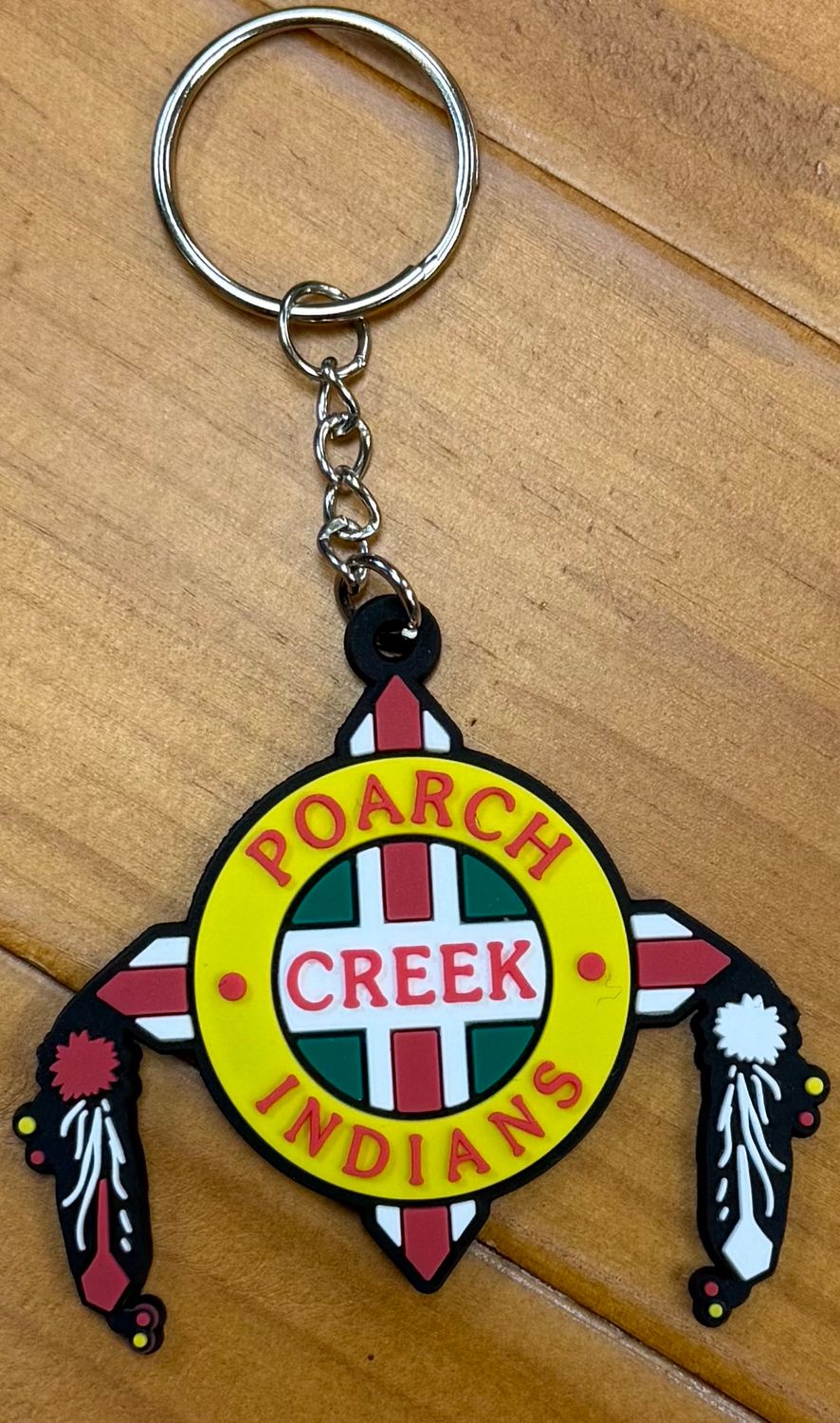 Rubber Logo Keychain