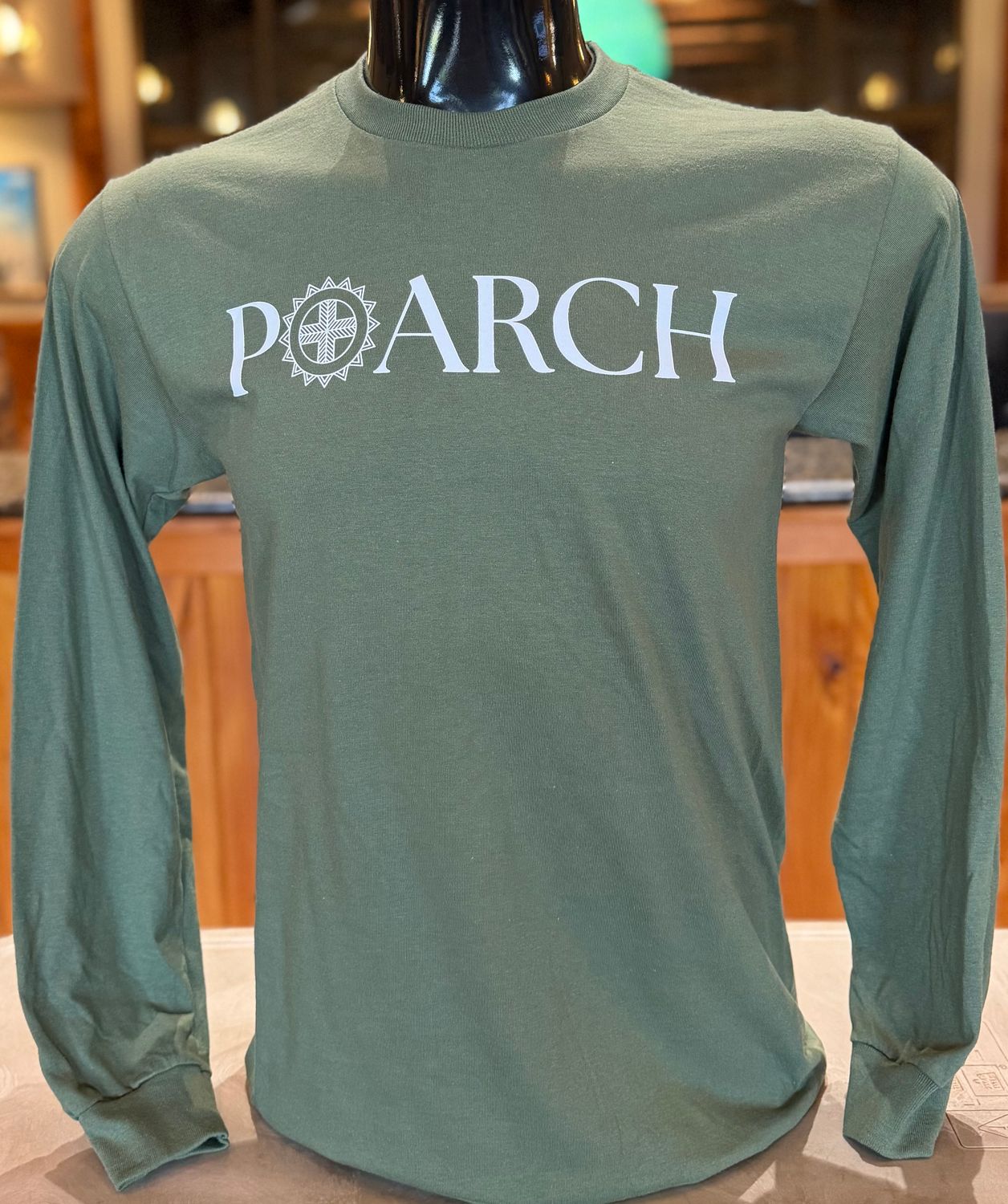 Poarch with Southeastern Design Long Sleeve