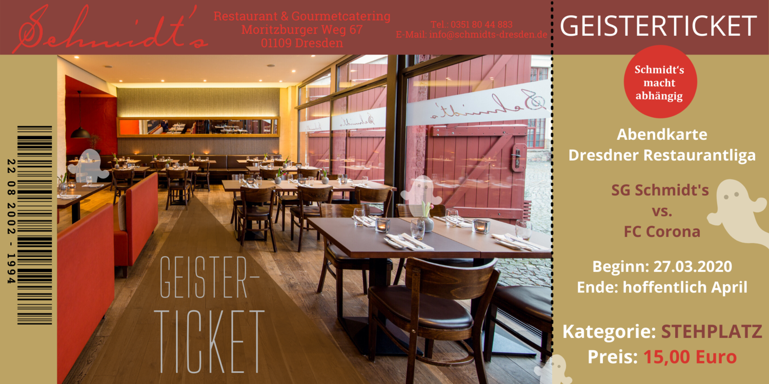 Geisterticket - Stehplatz Geisterticket - Stehplatz