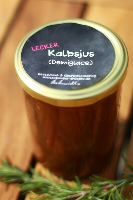 Lecker Kalbsjus (Demiglace)