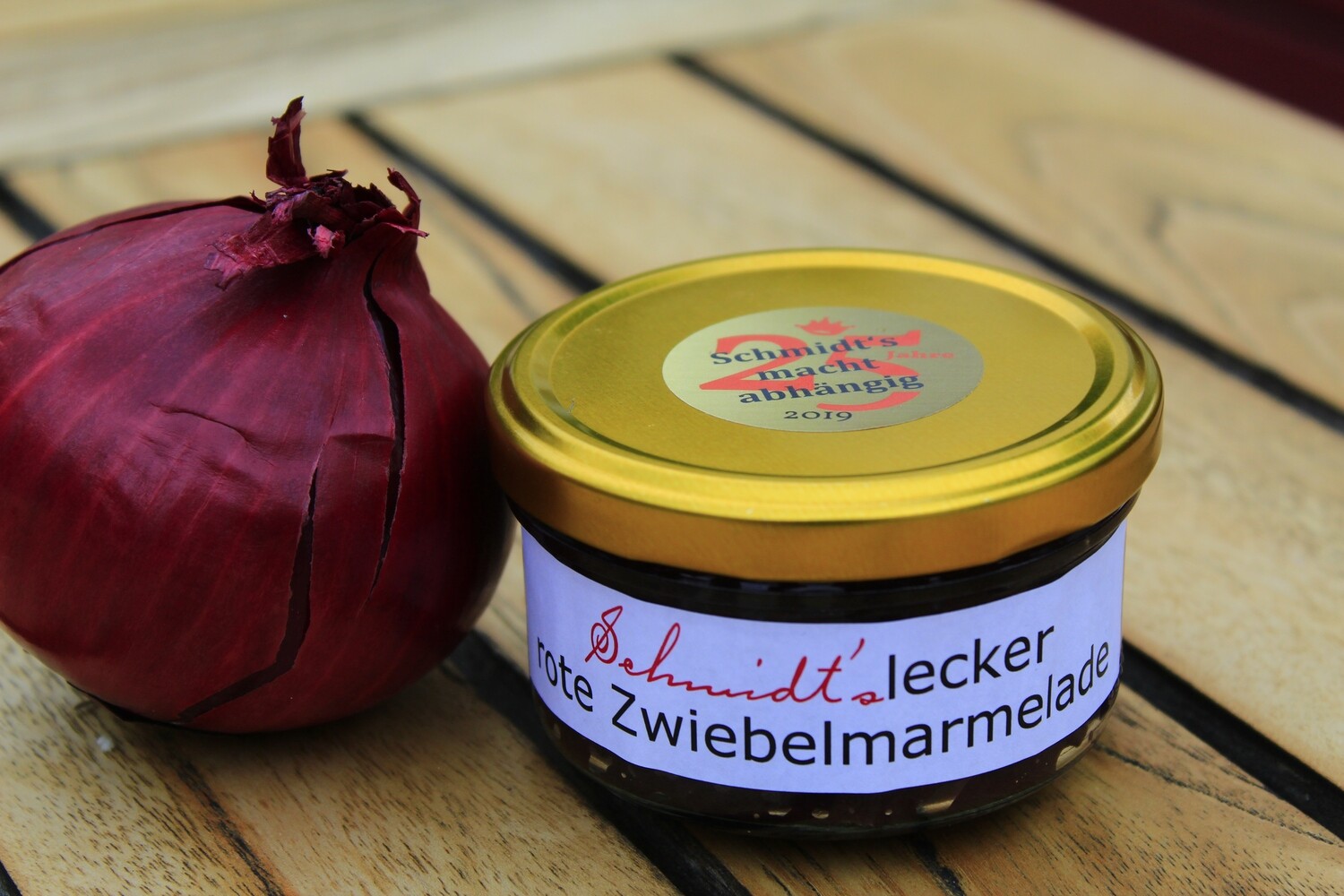 Schmidt's lecker rote Zwiebelmarmelade (zur Abholung) Schmidt's lecker rote Zwiebelmarmelade (zur Abholung)