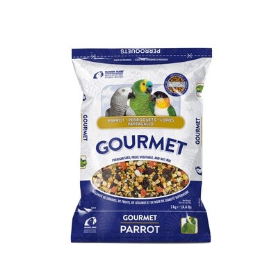 HARI Gourmet Premium Seed Mix for Parrots - 2 kg (4.4 lb)