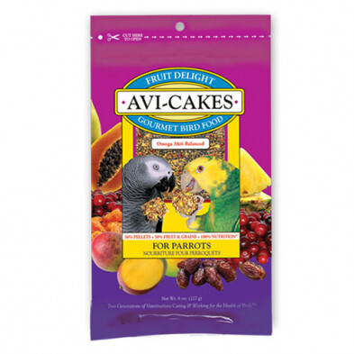 Lafeber® Fruit Delight Avi-Cakes for Parrots 8 oz