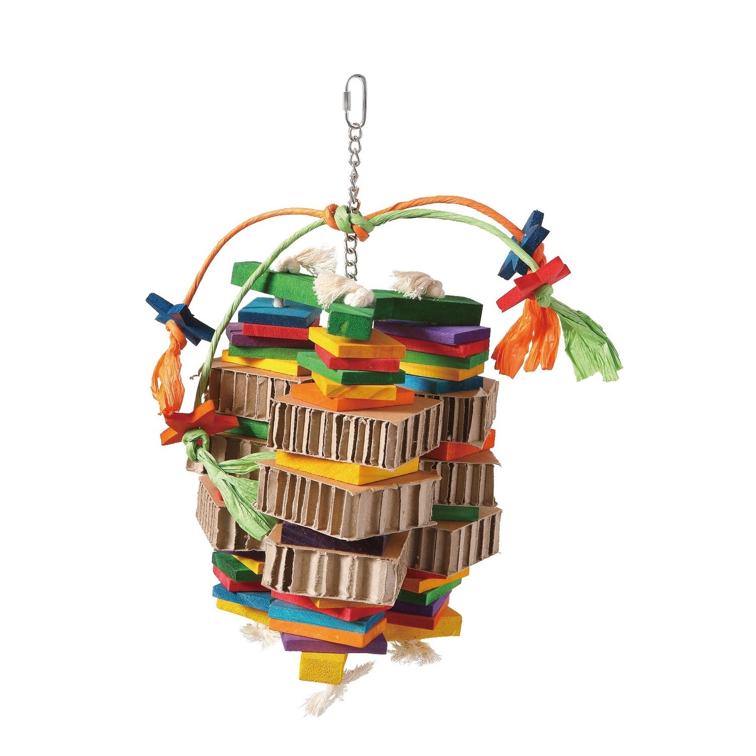 HARI SMART.PLAY Enrichment Parrot Toy - Triple Dynamite