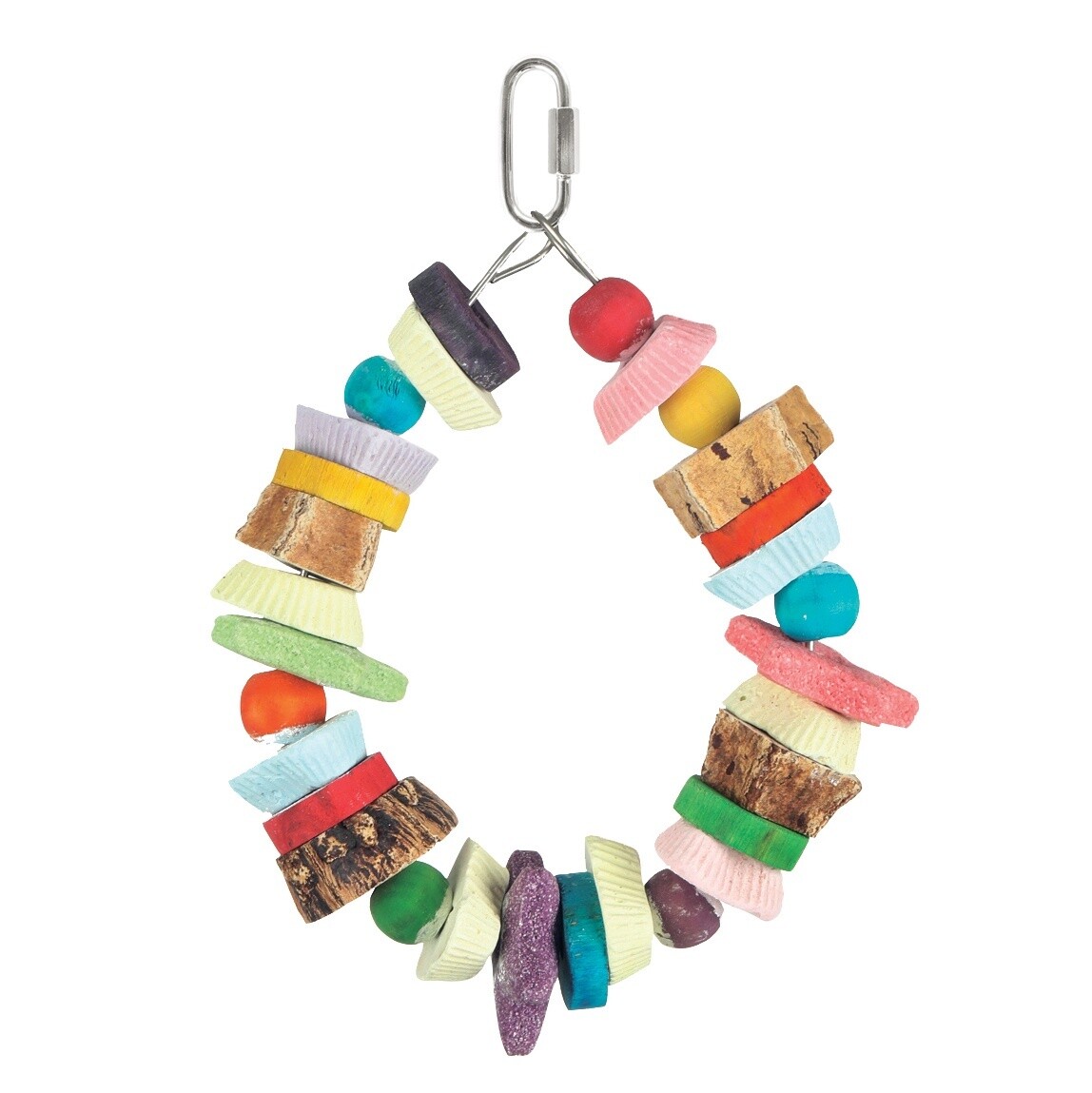 HARI SMART.PLAY Enrichment Parrot Toy - Cookie Ring